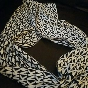 Michael Kors monogram infinity scarf